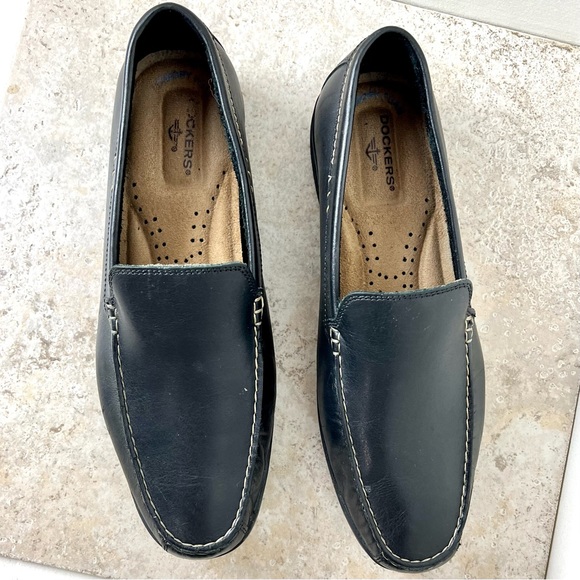 Dockers Casual Leather Loafers Driving Shoes Slip-Ons Men’s Sz. 10 - Picture 3 of 15